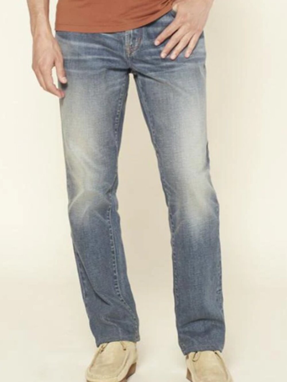 Men’s Outerknown S.E.A. Local Straight Fit Jeans Worn Indigo Size 32 x 32